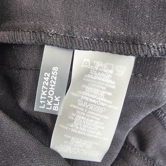 Karl Lagerfeld Paris Black Side Logo Pants Size 4 NWOT - Picture 6 of 7